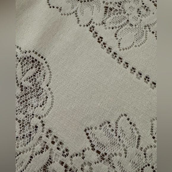 Vintage 60’s 70’s crochet lace boho bell sleeve dress - Picture 3 of 16